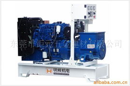 东莞市钜元五金建材柴油发电机组产品系列一览